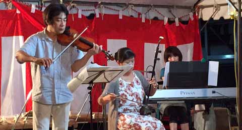 中道蓮花寺町内会地蔵盆 2015/08/23