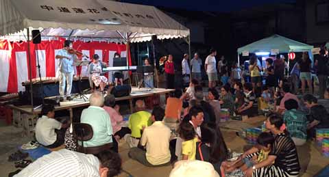 中道蓮花寺町内会地蔵盆 2015/08/23