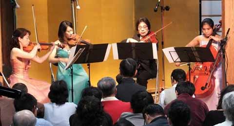 落語と弦楽四重奏の夕べ 2015/10/06