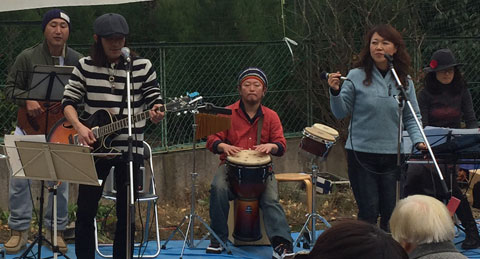 福王寺ひこばえ祭りに出演しました2015/12/6